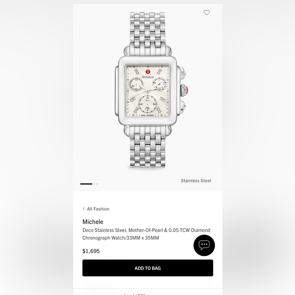 Michele Deco watch
